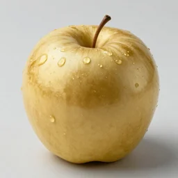a beautiful golden apple