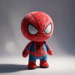 cute fumo plush of a spidergirl