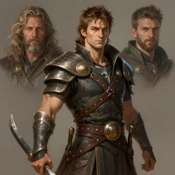Andrew Tate as a fantasy D&D character, portrait art by Donato Giancola and James Gurney, digital art, trending on artstation