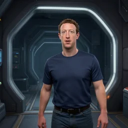 Screenshot of Mark Zuckerberg in Portal 2