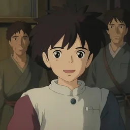 a japanese anime traditional lo - fi environment loop, moody neutral hipster tones, joy gaze, cel - shaded, classical animation, cinematic, edge - to - edge print, rendered by studio ghibli, artgerm, alyssa monks, andreas rocha, david kassan, neil blevins