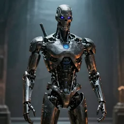 super technochrist, the robotic savior, terminator film still