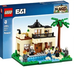 mar - a - lago fbi raid lego set
