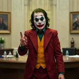 joaquin phoenix joker in the oval office