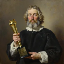 award - winning hyperrealist oil painting of mathusalem