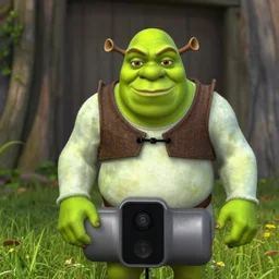 shrek trail cam