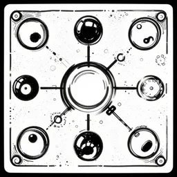 1 9 6 0 marvel comic scifi control panel texture, by jack kirby, vertical, flat, vector shapes, random connection, organic ink, black and white only