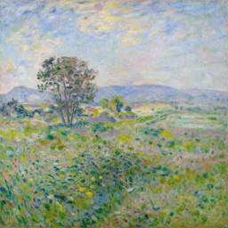 a beautiful landscape in the style of claude monet, ultra realistic, beautiful