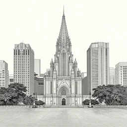 Calcutta by Kilian Eng, minimalist, detailed