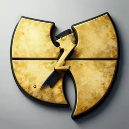 z letter in the style of the wu - tang clan logo, photorealistic, hd, trending on artstation