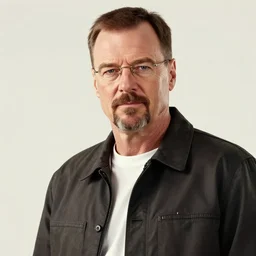 realistic still of walter white as niko bellic from gta iv, amazing details, 8 k, 8 5 mm, f. 1 4, beautiful composition