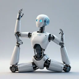 when you ask VQGAN for robots, you usually get broken robot yoga