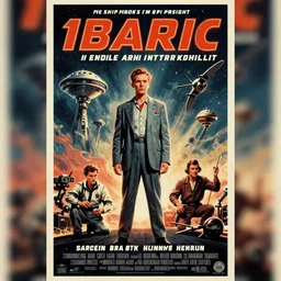 movie poster of a scifi film from 1930's