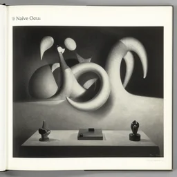 The ‘Naive Oculus’ by Man Ray, auction catalogue photo, private collection, on display from the estate of Max Ernst