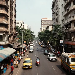 photograph of mumbai taken in the year 2 0 7 0, city streets, highly detailed, 4 k, 8 k