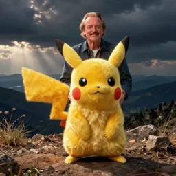 Jack Nicholson plays Pikachu, still from the film