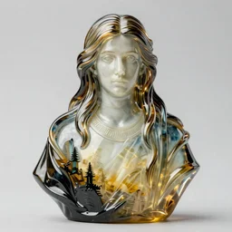 ( ( gothic # ) ) god of ai art, rene lalique, highly detailded,, by william - adolphe bouguerea, by rembrandt