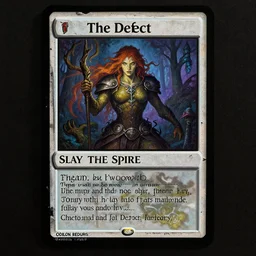 The Defect, from Slay the Spire, by Odilon Redon