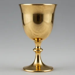 close-up photograph of a gold goblet, incredibly detailed, epic composition, studio lighting, 50mm lens