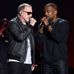 kanye west brings out walter white on stage to rap with him