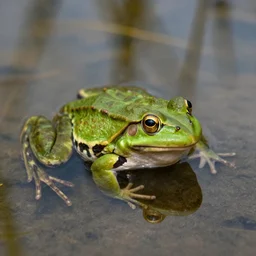 frog in the water, water temperature 200 degrees celsius