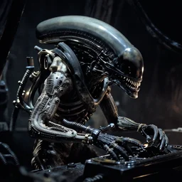 photo of a scene from the movie alien ( 1 9 7 9 )