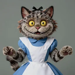 ( ( ( ( ( 2 0 5 0 s retro future alice in wonderland cheshire cat. muted colors. ) ) ) ) ) by jean - baptiste monge!!!!!!!!!!!!!!!!!!!!!!!!!!!!!!