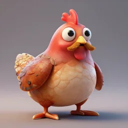 flixng 🐔 with a mustache, hyper detailed, digital art, trending in artstation, cinematic lighting, studio quality, smooth render, unreal engine 5 rendered, octane rendered, by sergey grechanyuk