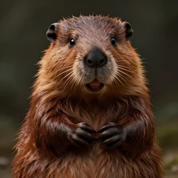 hyperrealistic dslr film still of ( justin bieber ) disguised as a beaver, brown, stunning 8 k octane comprehensive 3 d render, inspired by istvan sandorfi & greg rutkowski & unreal engine, perfect symmetry, dim volumetric cinematic lighting, extremely hyper - detailed, incredibly real lifelike attributes & flesh texture, intricate, masterpiece, artstation, stunning