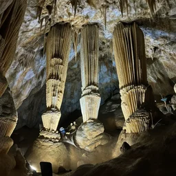 a crystal cavern