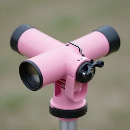 pink telescope