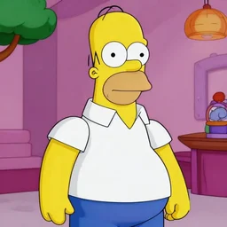 Will Smith cosplay as Homer Simpson, detailed digital art, colourful masterpiece beautiful beautiful beautiful