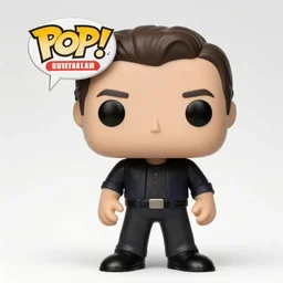 early Colin Farrell as a Pop Funko figure