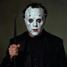 film still of Danny Devito as Pinhead in Hellraiser 1987