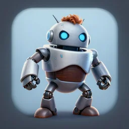 hd detailed hd android app icon of jack black as dr robotnic in battle pose, hd concept art, high quality, matt painting, detailed rendering by marvel, trending on artstation, art, sharp focus, illustration