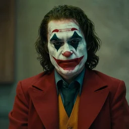 film still of Gene Simmons as joker in the new Joker movie