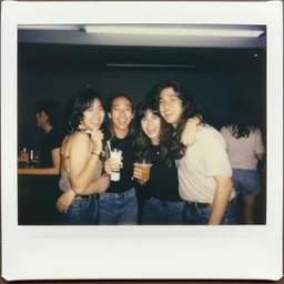 polaroids from a college party in 2 0 0 2