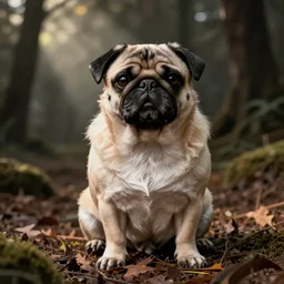 an ewok that looks like a pug, national geographic photography