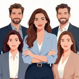 web digital illustration of a woman in the style of camilo huinca, agent pekka, darren shaddick, masha krasnova, sarah cliff, meredith schomburg, modern, dribbble
