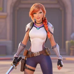 taylor swift as tracer from overwatch