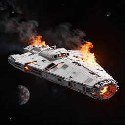 “I’ve seen things you people won’t believe. Assault space ships are on fire at the approaches to Orion. I watched the C-rays flicker in the darkness near the Tangeiser Gate. All those moments disappear in time like tears in the rain. It’s time to die. Sharp photo 4k vivid colors”