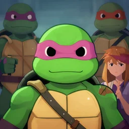 face icon stylized minimalist teenage mutant ninja turtles, loftis, cory behance hd by jesper ejsing, by rhads, makoto shinkai and lois van baarle, ilya kuvshinov, rossdraws global illumination