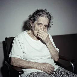 a 35mm photograph of dementia