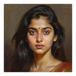 kali uchi portrait painting by sachin teng