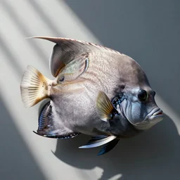 a giant tropical fish