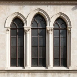 mysterious italian medieval windows