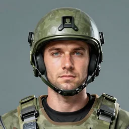 Master Chief close-up portrait art by Donato Giancola and Bayard Wu, digital art, trending on artstation