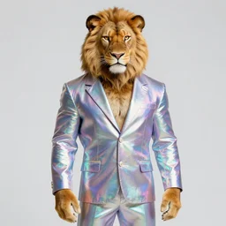 anthro liger wearing a holographic silk suit in watchdogs 2