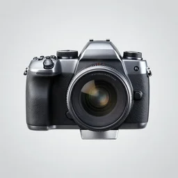 fractal logo of a camera, hyperrealistic concept art, octane render, unreal engine 5, painted by Escher