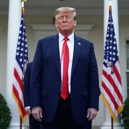 The founding fathers of America arresting Donald Trump for treason